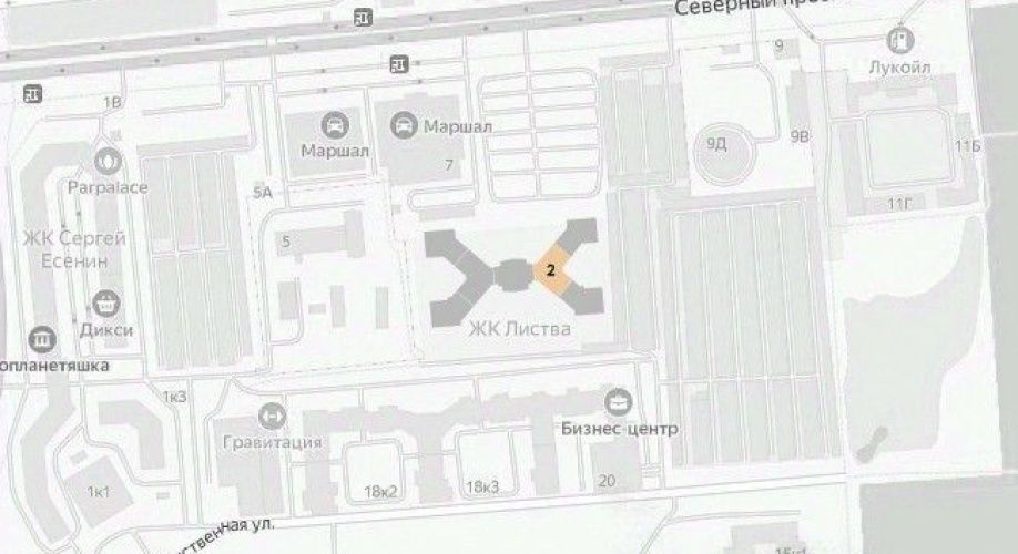 Фото объекта Лиственная ул, 20к2 стр 1 № 16 | KNRU.ru