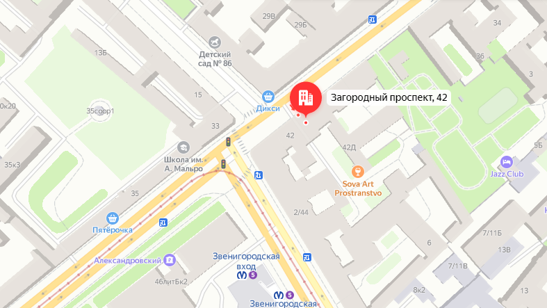 Фото объекта Загородный пр-кт, д.42 № 9 | KNRU.ru